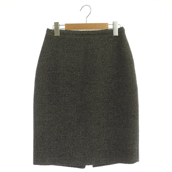 マックスマーラ MAX MARA タイトスカート 膝丈 ツイード イタリア製  