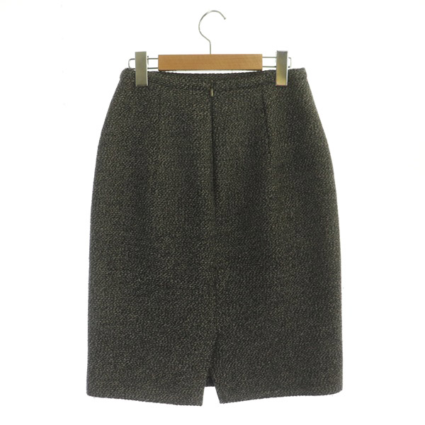 マックスマーラ MAX MARA タイトスカート 膝丈 ツイード イタリア製  