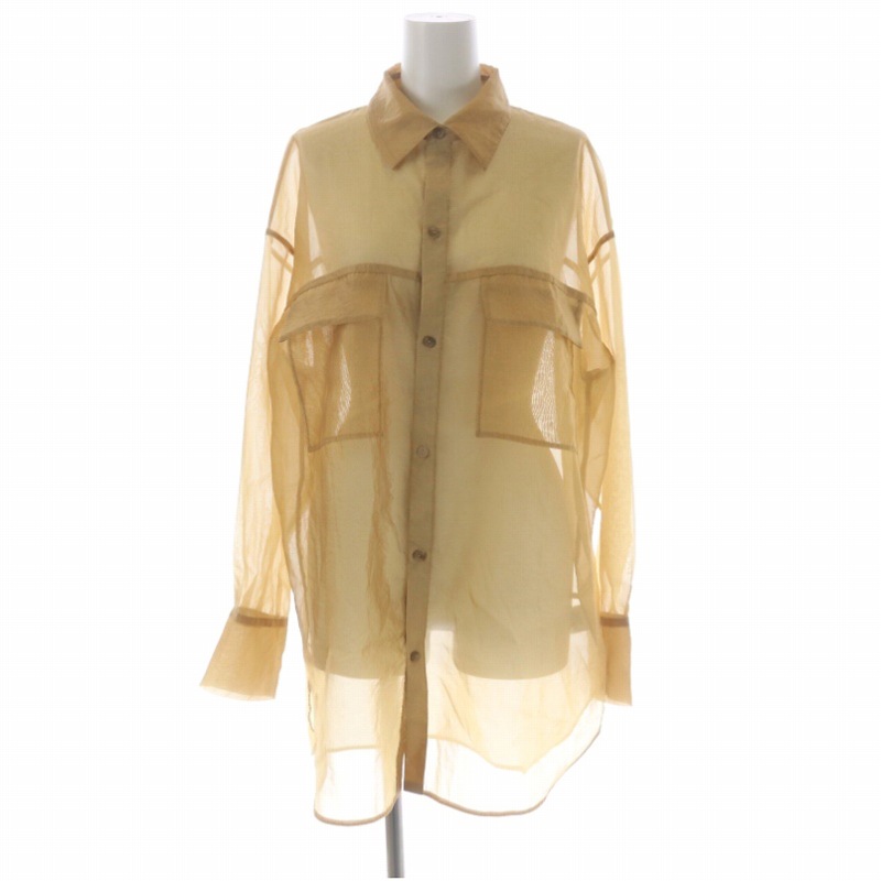 リトルスージー little suzie organdie big shirt シャツ 