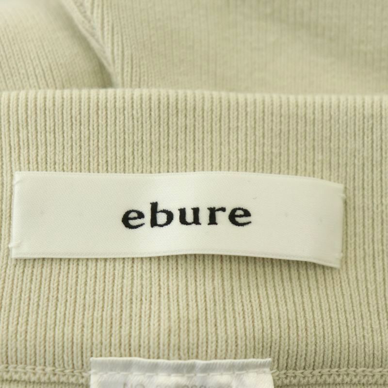 エブール ebure ニットレギンス パンツ テーパード イージー ライト  