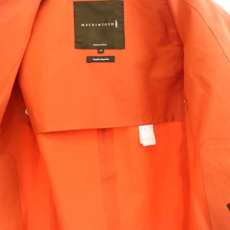 マッキントッシュ MACKINTOSH スコットランド製 ゴム引きステン