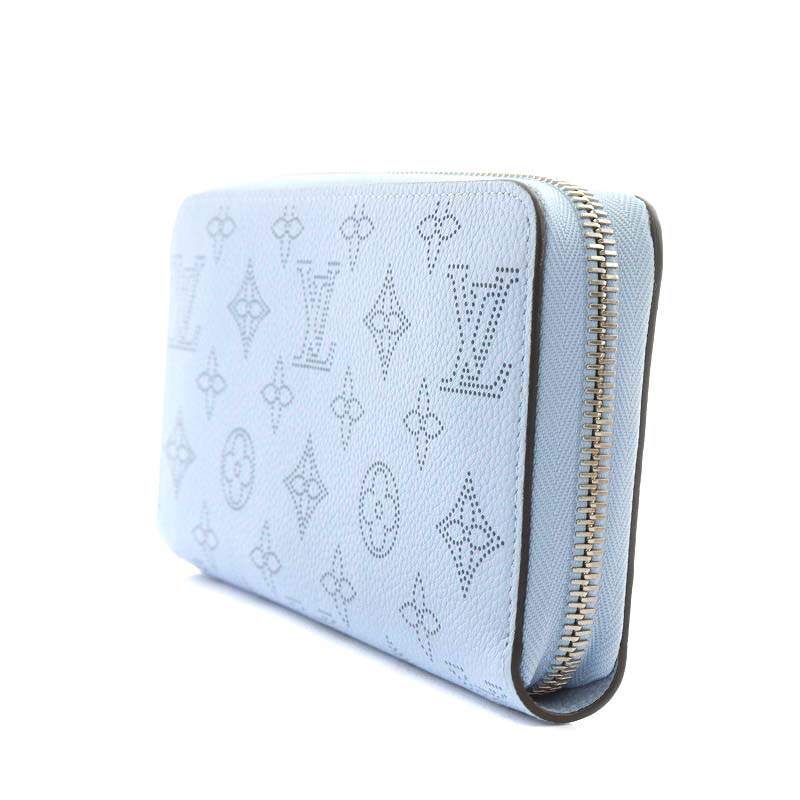 ルイヴィトン LOUIS VUITTON モノグラム マヒナ ジッピー ウォレット 