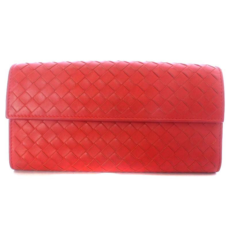 ボッテガヴェネタ BOTTEGA VENETA 長財布 二つ折り イントレチャート