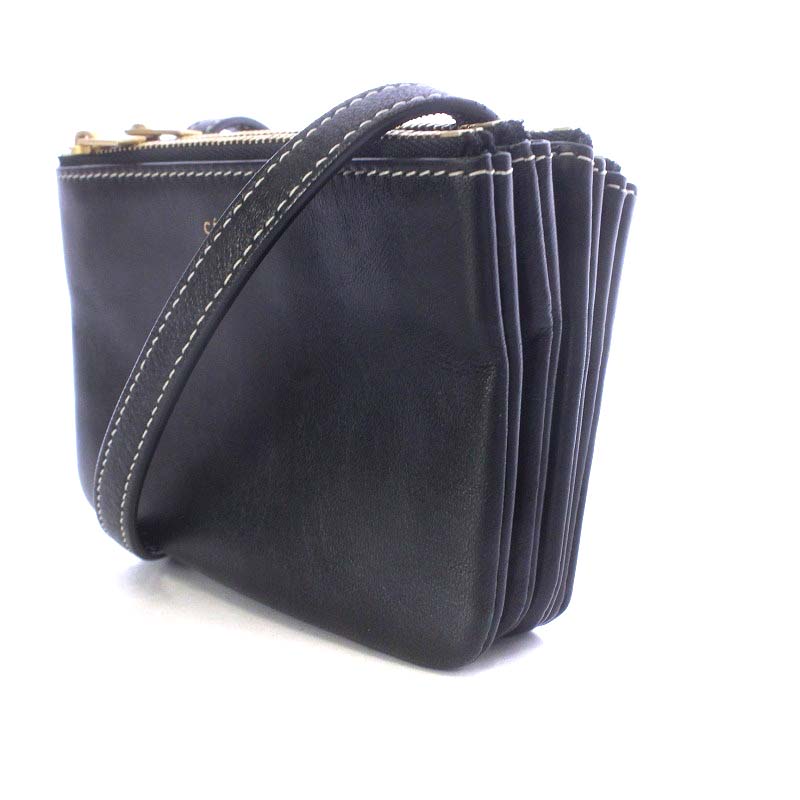 セリーヌ CELINE フィービーファイロ Mini Trio ショルダーバッグ ワン 