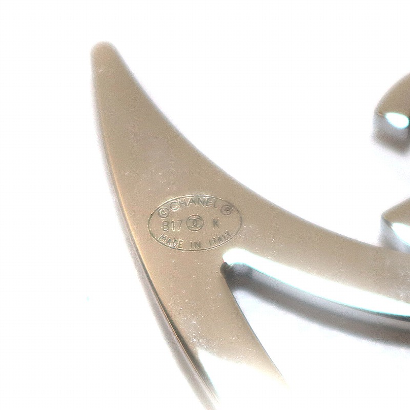 シャネル CHANEL ブローチ ピンブローチ B17K 月 ムーン クリスタル  