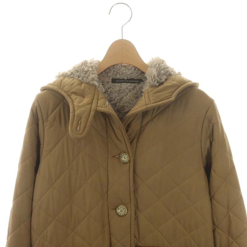 マッキントッシュ MACKINTOSH キルティングフード付きコート