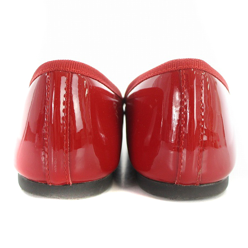 レペット Repetto エナメル ポインテッドトゥ バレエシューズ 38 24cm