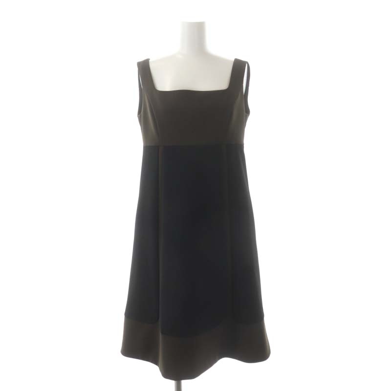 フォクシーニューヨーク FOXEY NEW YORK バイカラー ノースリーブ  