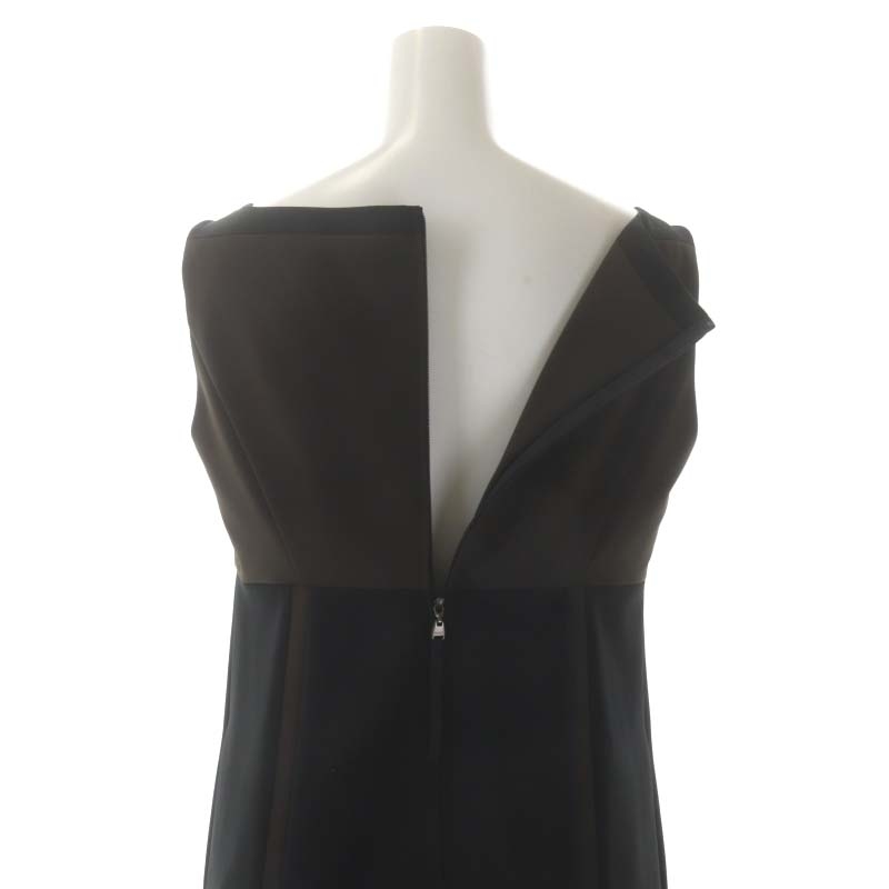 フォクシーニューヨーク FOXEY NEW YORK バイカラー ノースリーブ  