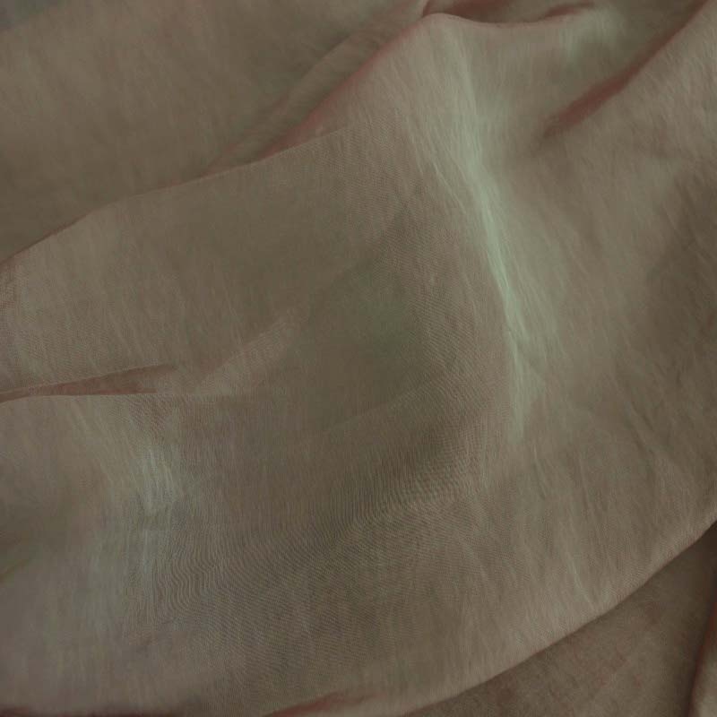 シティ CITY シアー シェイドカラー シャツ 前開き 長袖 バックタック  