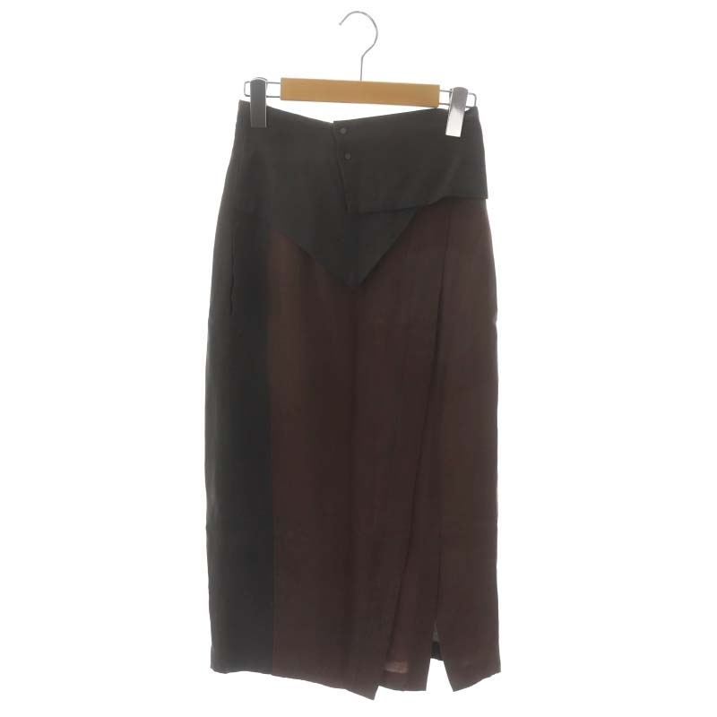 STUDIOUS サスペンダージップスカート フロントジップサスペンダー