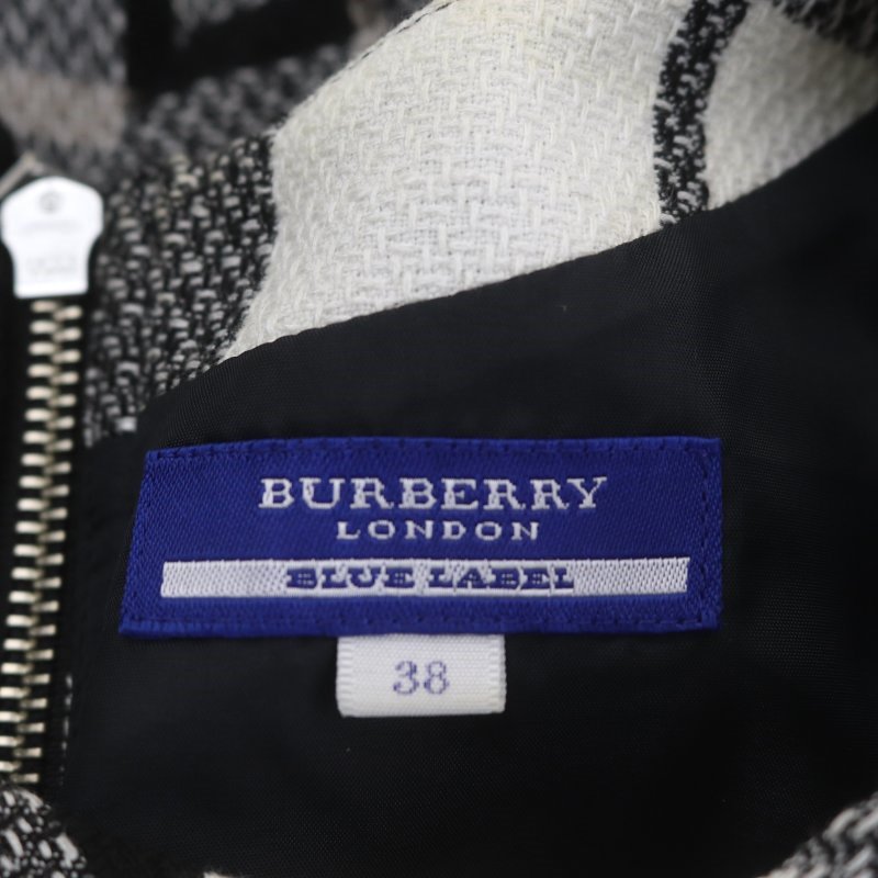希少　BURBERRYブルーレーベル フレンチスリーブ　ワンピース　おまとめ2点 バーバリーブルーレーベル BURBERRY BLUE LABEL チェック