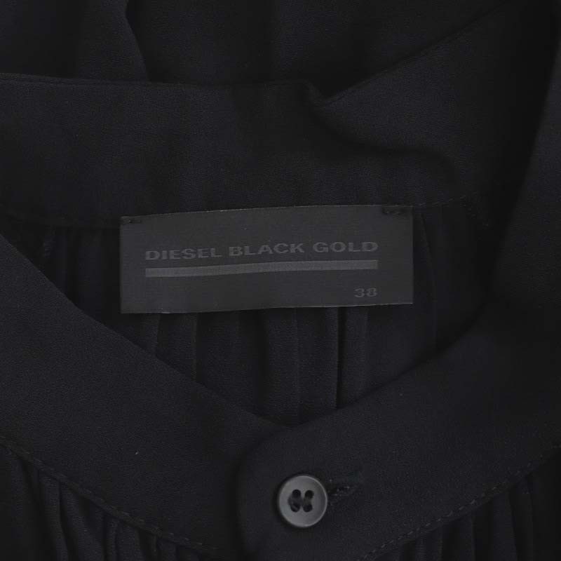 ディーゼルブラックゴールド DIESEL BLACK GOLD シャツワンピース 膝丈  