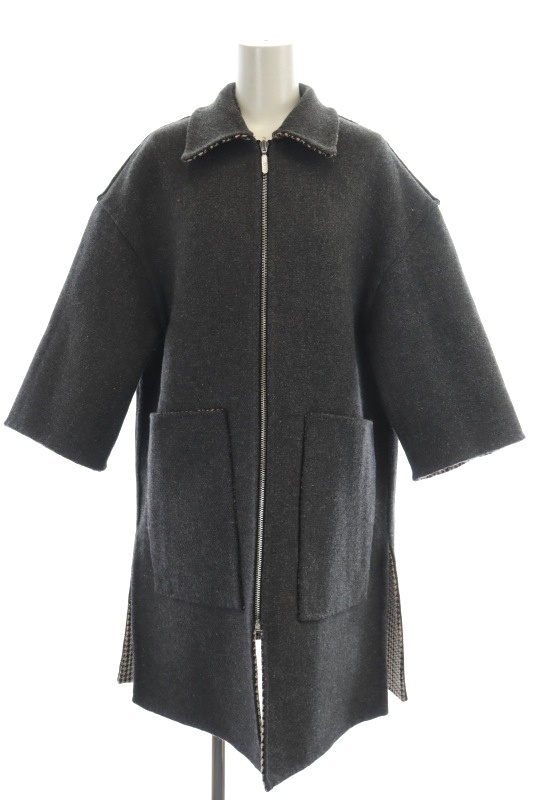 ブラミンク 震わせる blamink 新品未使用リバーシブルコート 