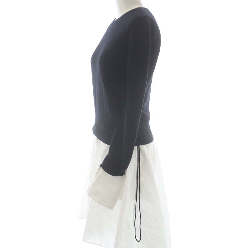 ALEXANDER McQUEEN ニットワンピース アレキサンダーマックイーン ALEXANDER MCQUEEN ドッキング 2WAY