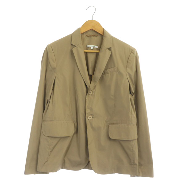 カルヴェン CARVEN テーラードジャケット 2B 背抜き 46 ベージュ /MY 