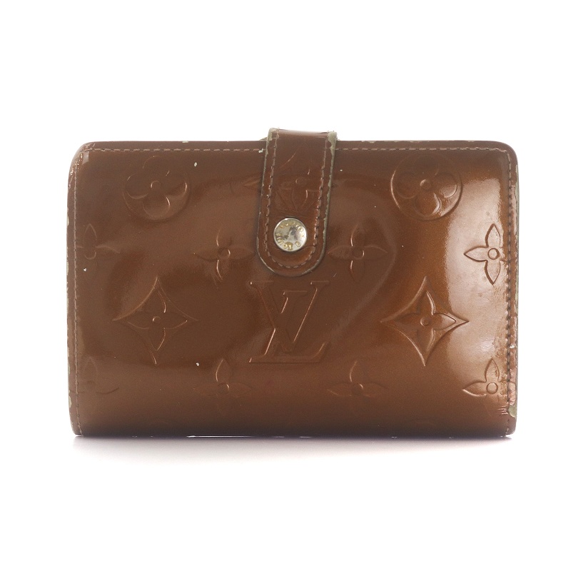 ルイヴィトン LOUIS VUITTON ヴェルニ ポルトフォイユ ヴィエノワ 二  