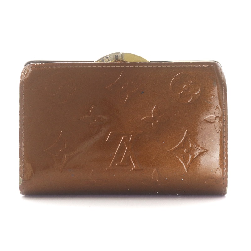 ルイヴィトン LOUIS VUITTON ヴェルニ ポルトフォイユ ヴィエノワ 二  