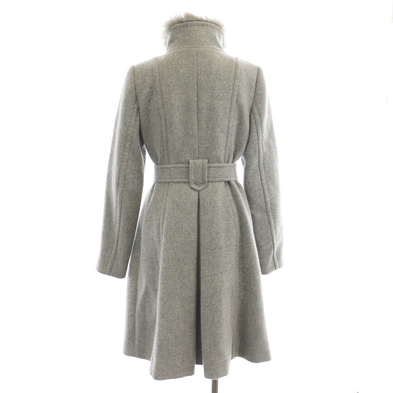バーバリーブルーレーベル BURBERRY BLUE LABEL アンゴラ混 フォックス 