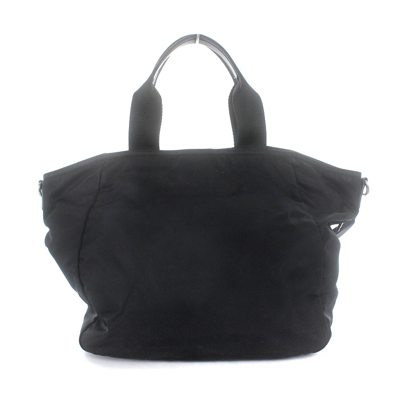 【美品】プラダPRADA肩掛けトートバッグ 黒ポコノ鑑定済! 人気品】 プラダPRADA肩掛けトートバッグ 黒 ポコノ鑑定済! 【人気品