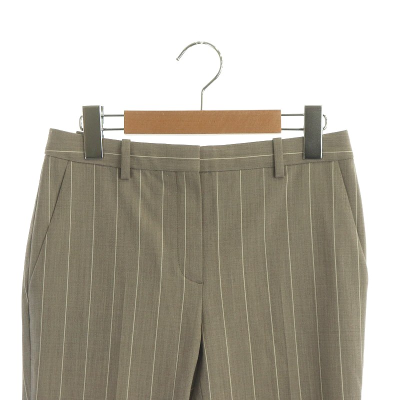 セオリー theory 23AW TRACEABLE STRIPE TREECA GZ パンツ ストライプ  