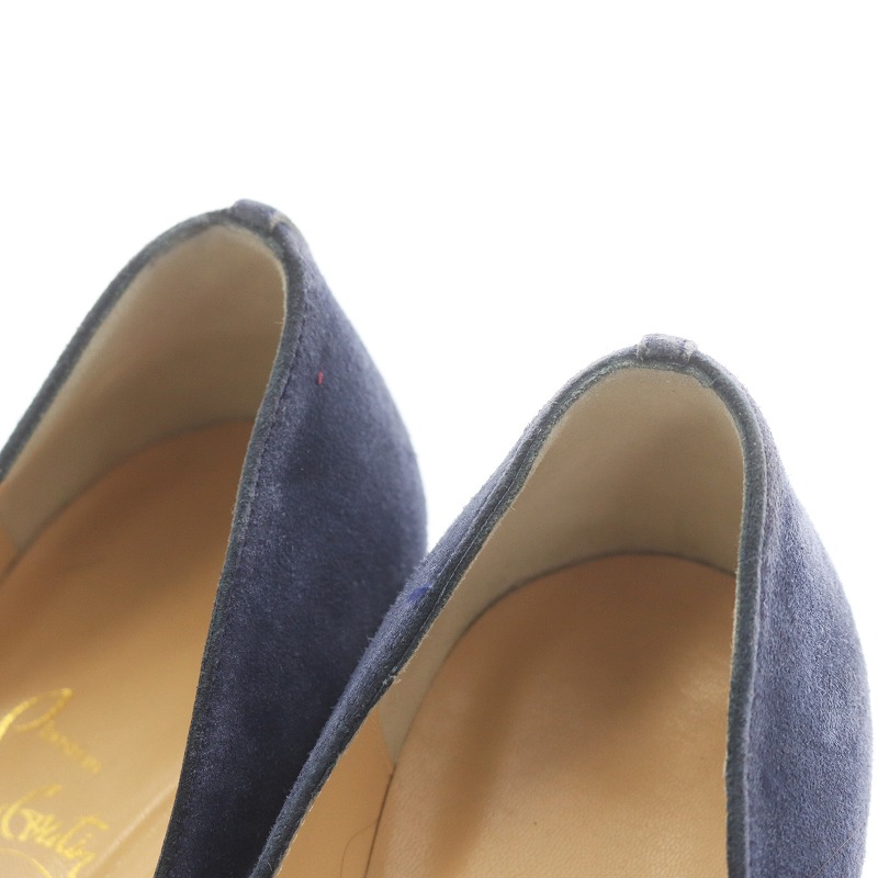 クリスチャンルブタン Christian louboutin パンプス スエード レザー 