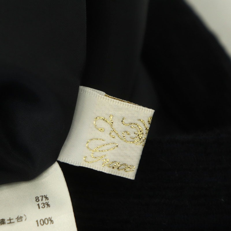 グレースクラス GRACE Class スパンコール タイトスカート ニット 膝丈  