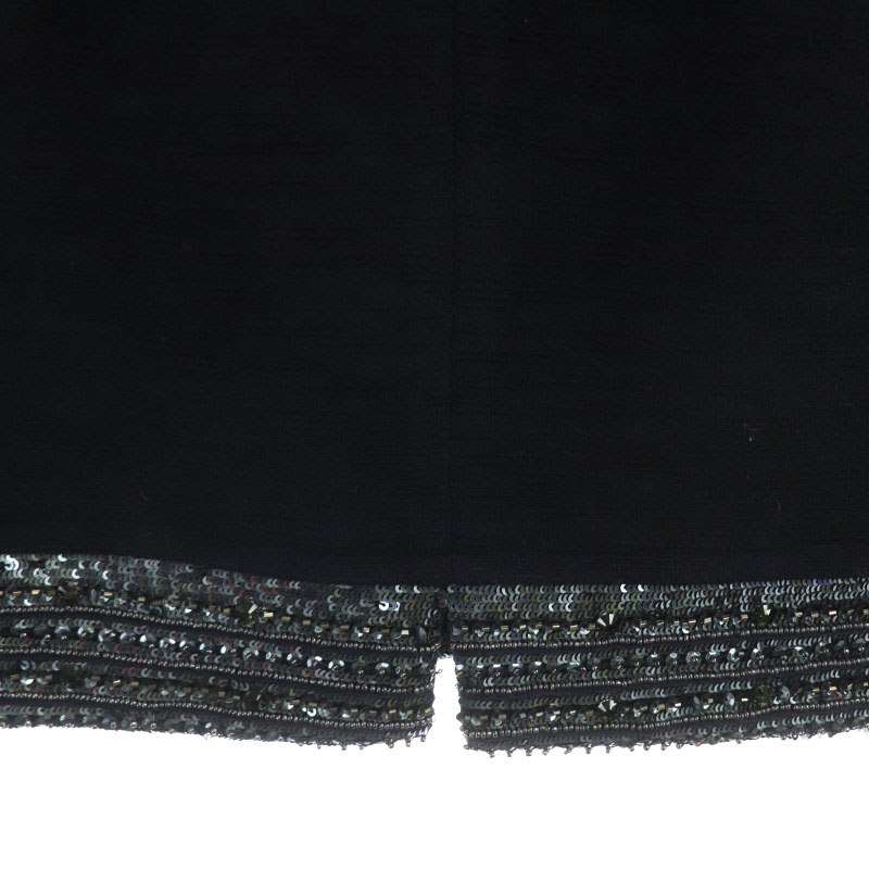 グレースクラス GRACE Class スパンコール タイトスカート ニット 膝丈  