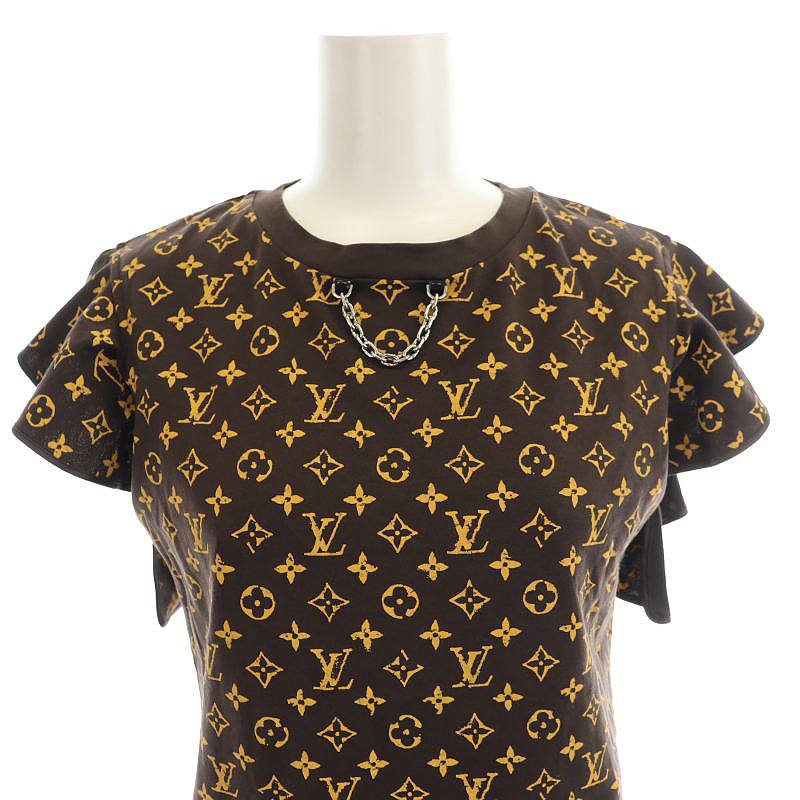 ルイヴィトン LOUIS VUITTON モノグラム フラウンス スリーブ 