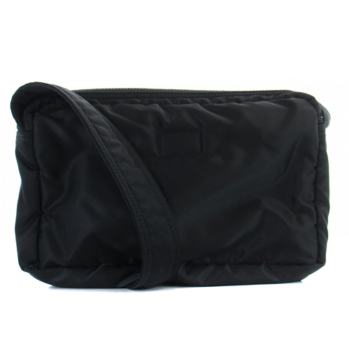 ポーター タンカー ショルダーバッグ　クロスボディ　黒　ボディバッグ　肩掛け PORTER ポーター 吉田カバン TANKER タンカー ブラック