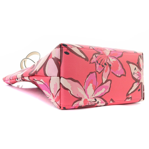 ケイトスペード KATE SPADE レザー 花柄 トートバッグ