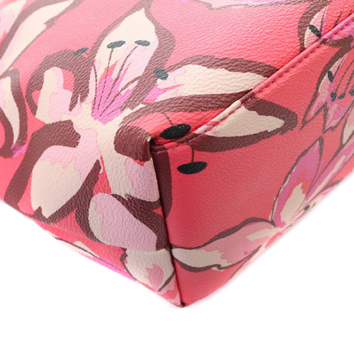 ケイトスペード KATE SPADE レザー 花柄 トートバッグ