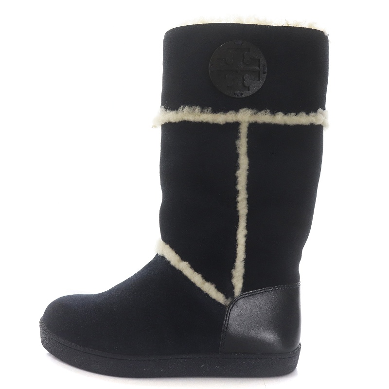 未使用品 トリーバーチ TORY BURCH ムートンブーツ ミドル丈 