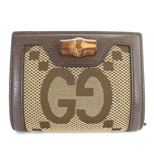 グッチ GUCCI ダイアナ ジャンボGG カードケース コンパクトウォレット 