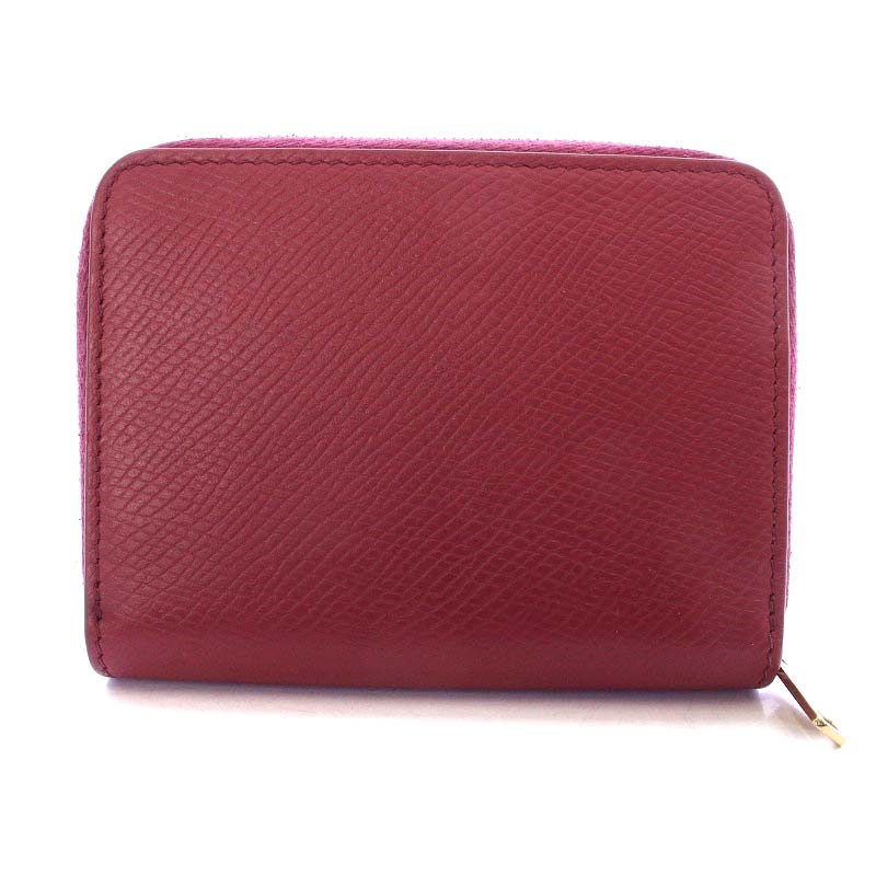 セリーヌ CELINE コンパクトジップ ウォレット 新ロゴ 財布 カード 