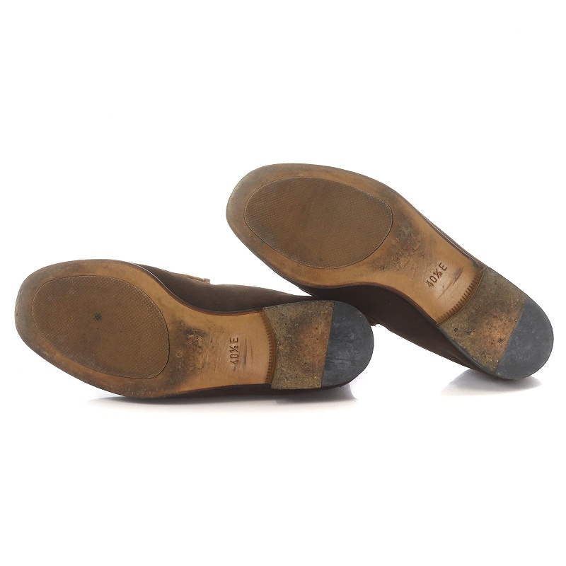 GUCCI グッチ【27.5】ホースビット ビットローファー ブラウン 茶