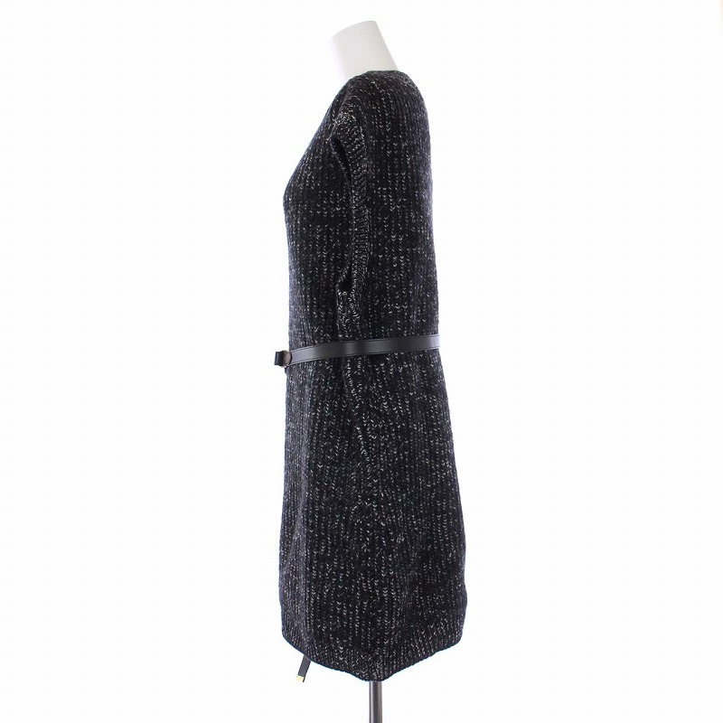 未使用品 ルイヴィトン LOUIS VUITTON フェルトウールニットミニドレス 