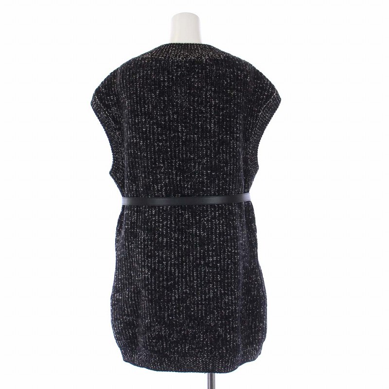 未使用品 ルイヴィトン LOUIS VUITTON フェルトウールニットミニドレス 