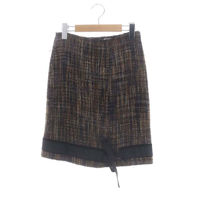 PRADA ツイードスカート