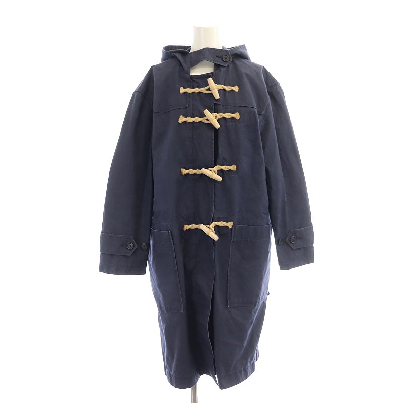 マーガレットハウエル MHL. WASHED WAXED COTTON ダッフルコート 