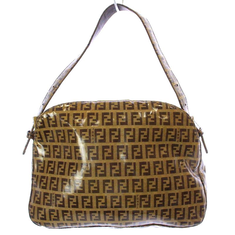 フェンディ FENDI マンマバケット ズッキーノ ハンドバッグ ワン  