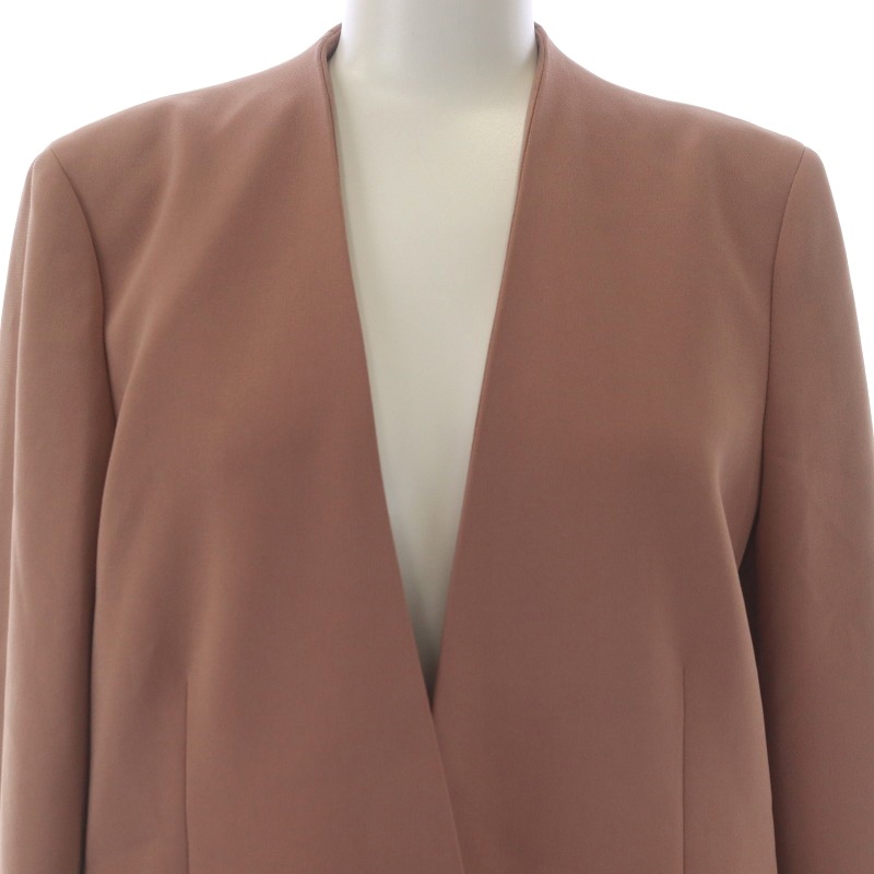 ジャケット・アウター theory Admiral Crepe Waist Tab JKT セオリー theory Admiral Crepe Waist Tab JKT ジャケット ノーカラー