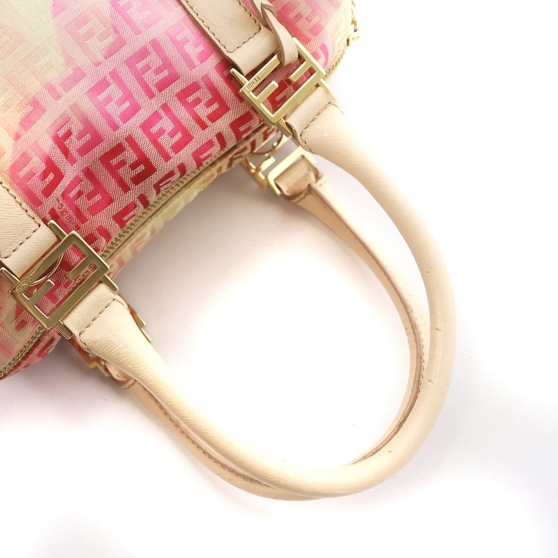 フェンディ FENDI ズッキーノ ミニボストンバッグ ハンドバッグ