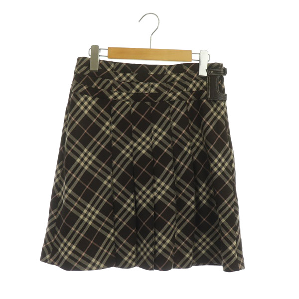 Burberry Blue label チェック プリーツスカート 新品未使用