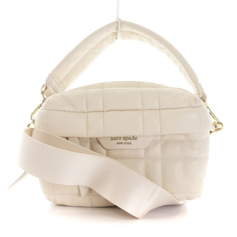 ケイトスペード KATE SPADE 22SS ソフトウェア キルテッド レザー 