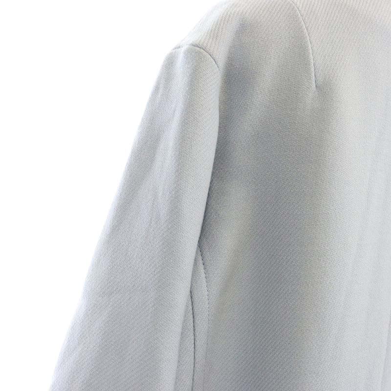 マカフィー MACPHEE トゥモローランド ノーカラーコート ジップアップ