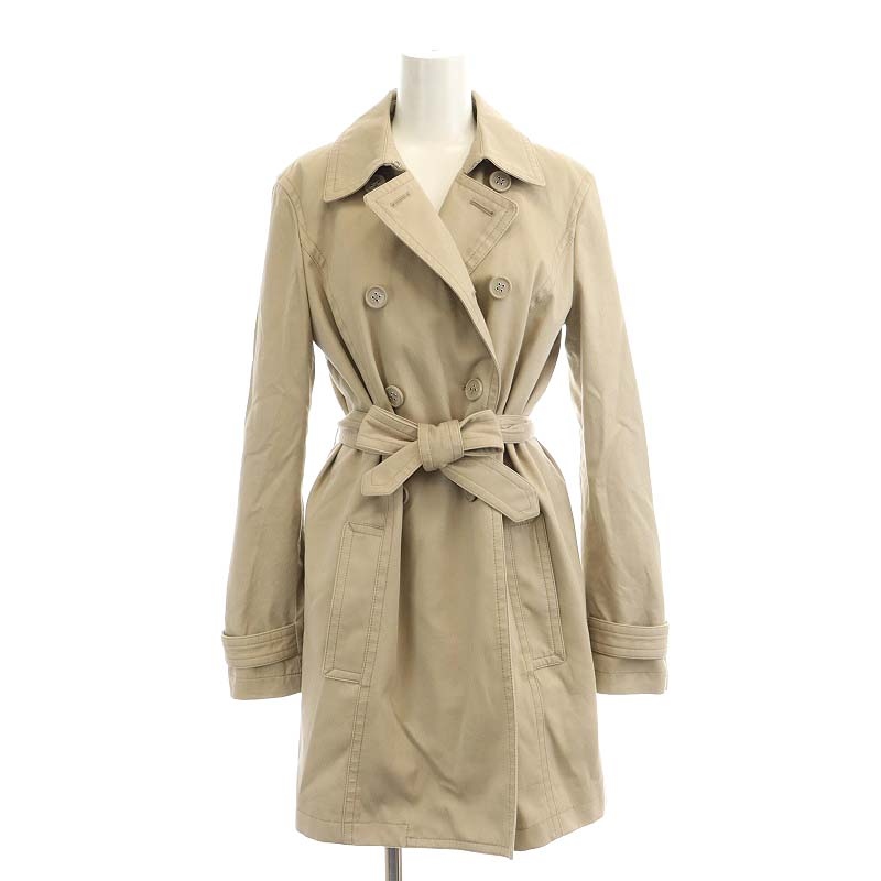 【美品】COACH トレンチコート XS ベージュ ベルト有り　コーチ COACH トレンチコート コート トレンチ レディース : ZOZOTOWN