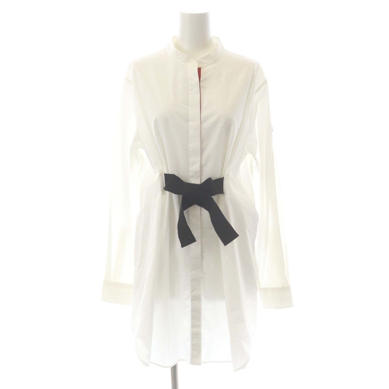 モンクレール MONCLER GAMME ROUGE ロングシャツ チュニック丈 長袖 