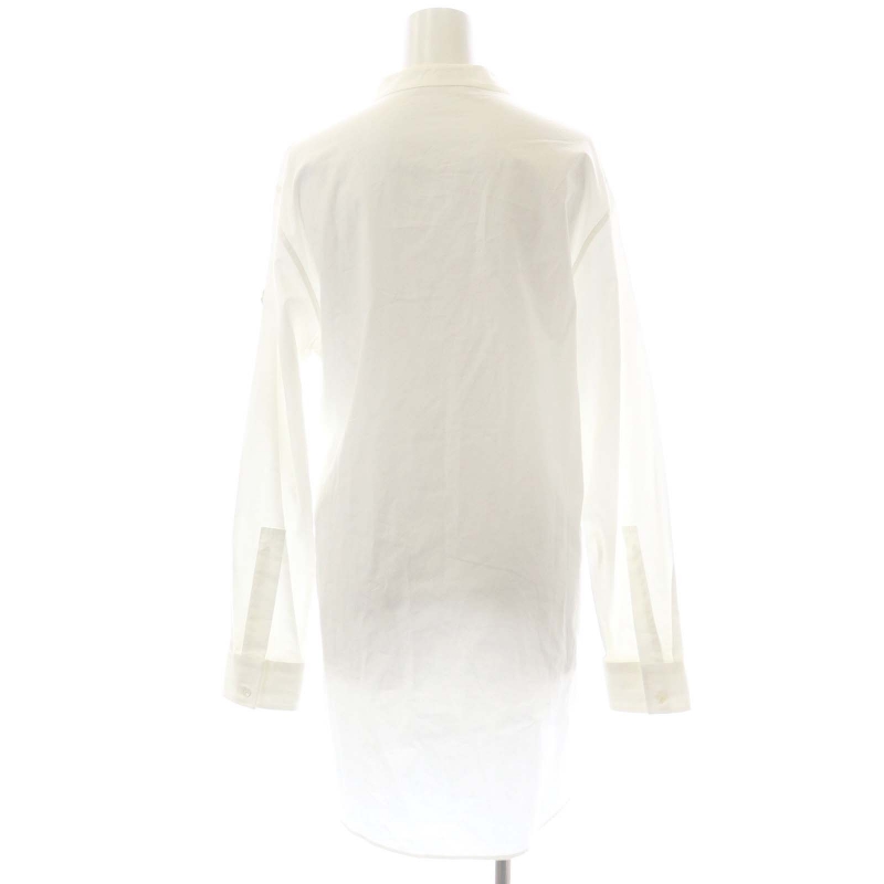 モンクレール MONCLER GAMME ROUGE ロングシャツ チュニック丈 長袖 