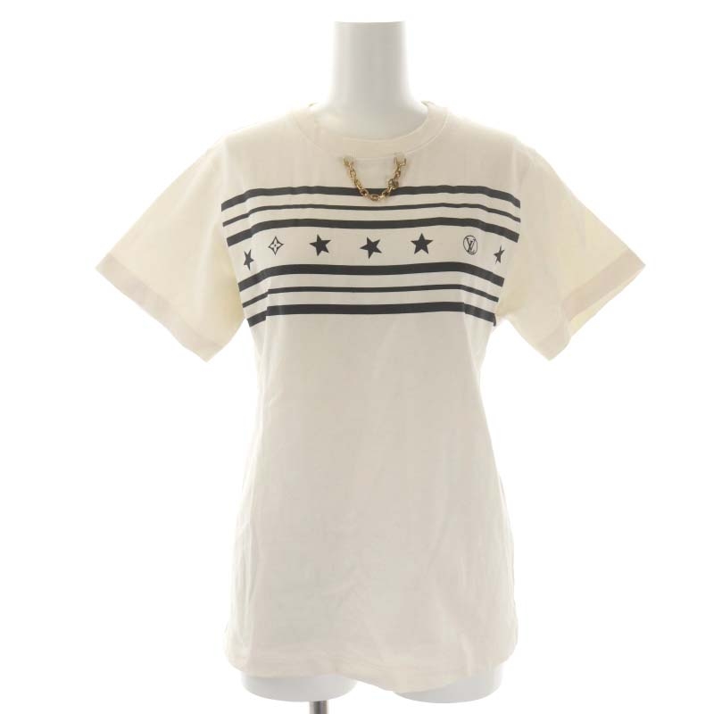 ルイヴィトン LOUIS VUITTON モノグラムライン チェーン Tシャツ 半袖 
